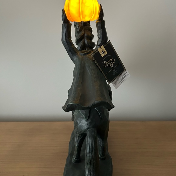 Halloween Spooky Night Sleepy Hollow Headless Horseman Large 18” Light Up Decor - Picture 5 of 13